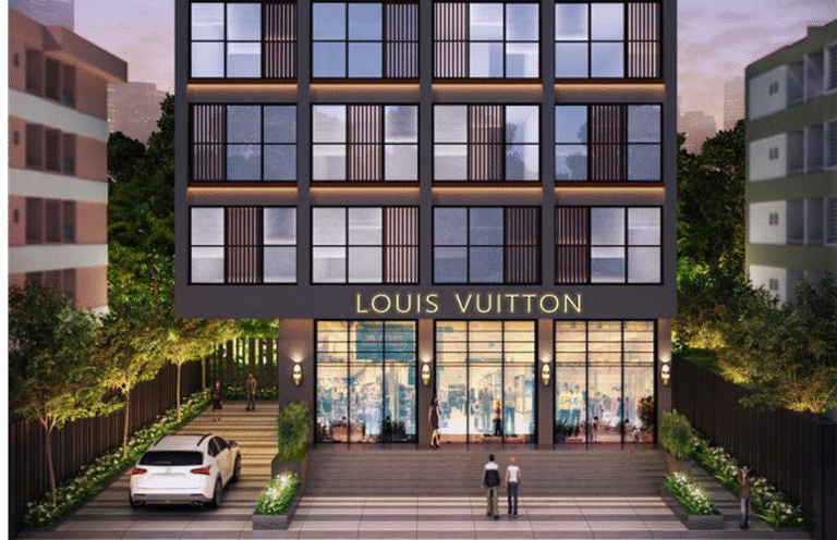 Lotus Tower External Elevation 1